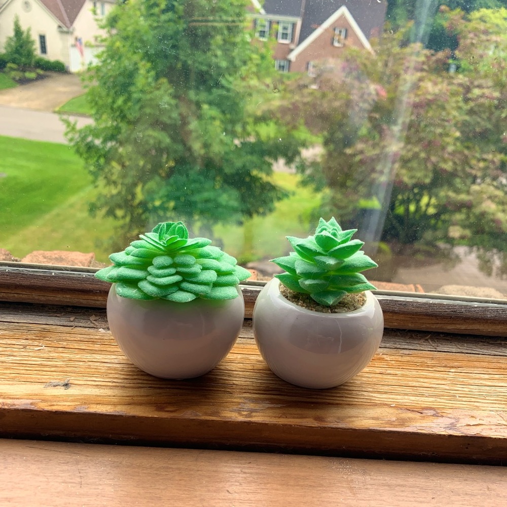Fake plants 2 pack